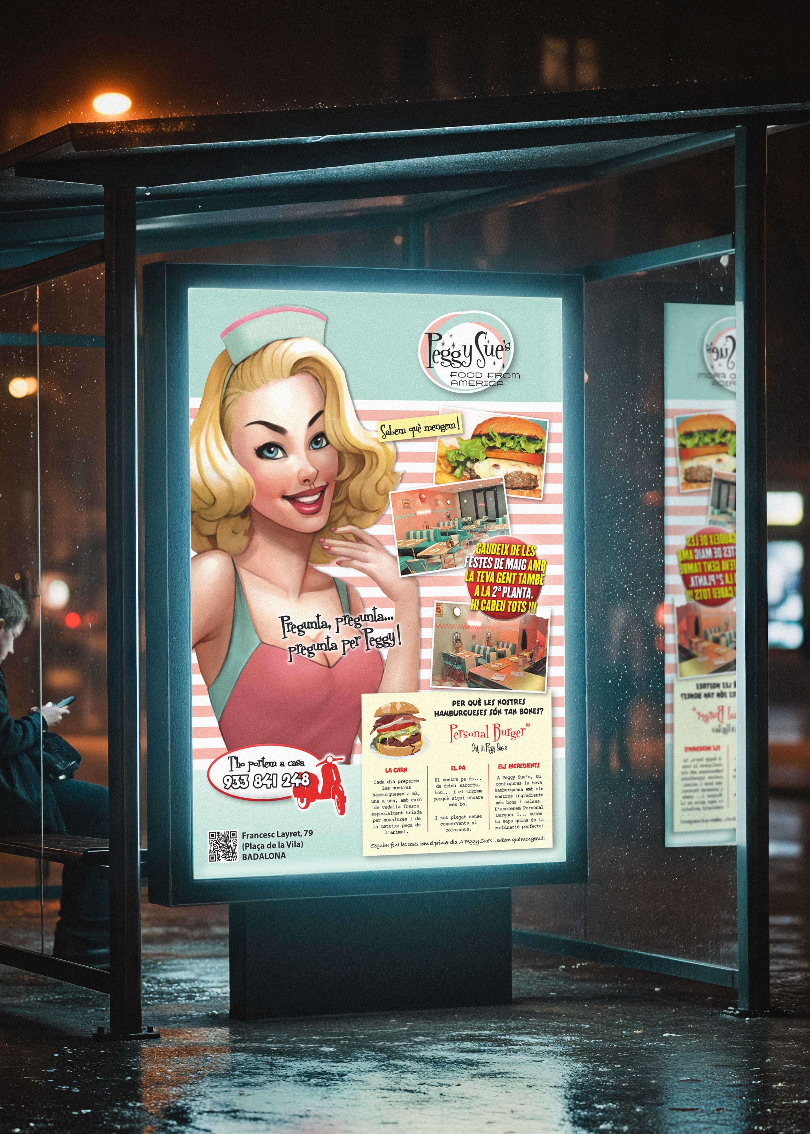 Campanya exterior Peggy Sue